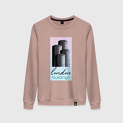 Женский свитшот Строения Лондона