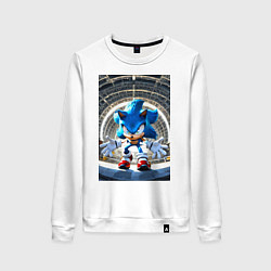 Женский свитшот Соник на сексетной базе