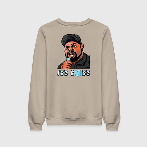 Женский свитшот Icecube / Миндальный – фото 2