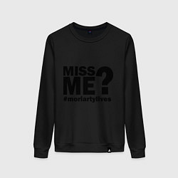 Женский свитшот Miss me? Moriarty