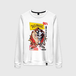 Женский свитшот Taz mania - тасманский дьявол