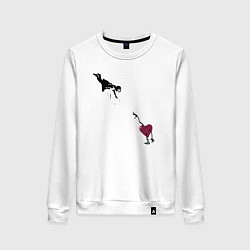 Женский свитшот Отпуская сердце