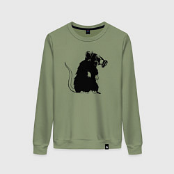 Женский свитшот Gas rat