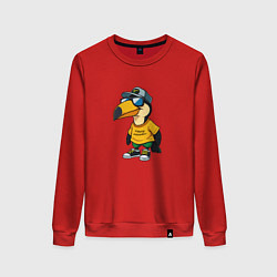 Женский свитшот Тукан в кроссовках