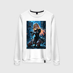 Свитшот хлопковый женский Марин Китагава косплей 2B, цвет: белый