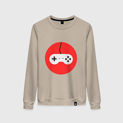 Женский свитшот Джойстик для игр