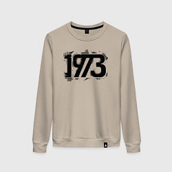 Женский свитшот 1973 графическая динамика