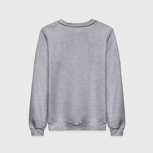 Женский свитшот Художник с кистью аниме / Меланж – фото 2