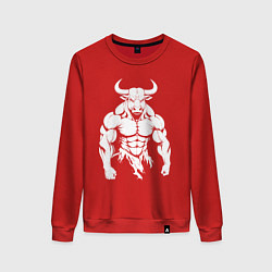 Женский свитшот Мускулистый минотавр