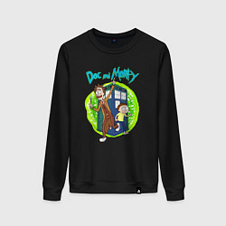 Женский свитшот Doc and Morty