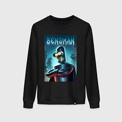 Женский свитшот Bender Batman - ai art collaboration