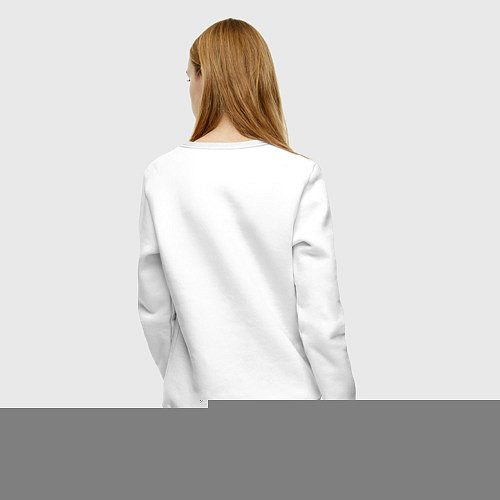 Женский свитшот Limp Bizkit минималистик / Белый – фото 4