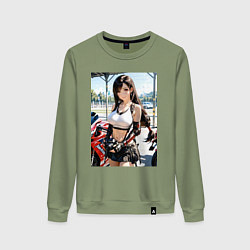 Женский свитшот Тифа Локхарт с фотоаппаратом