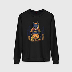 Женский свитшот Halloween bat girl