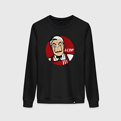 Женский свитшот La casa de papel chicken