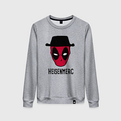 Свитшот хлопковый женский Heisenmerc, цвет: меланж