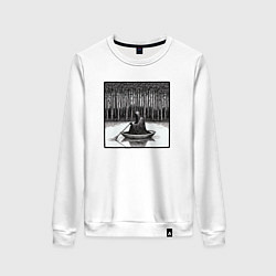 Женский свитшот Призрак в лодке