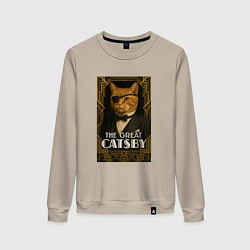 Женский свитшот The great Catsby
