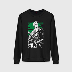 Женский свитшот Ророноа Зоро три катаны