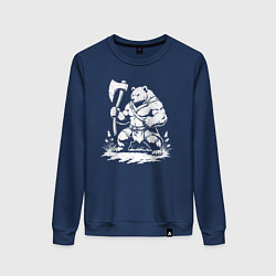 Женский свитшот Ярославский медведь-воин