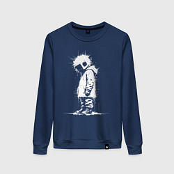Женский свитшот Одинокий маленький космонавт