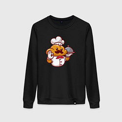 Женский свитшот Повар батон