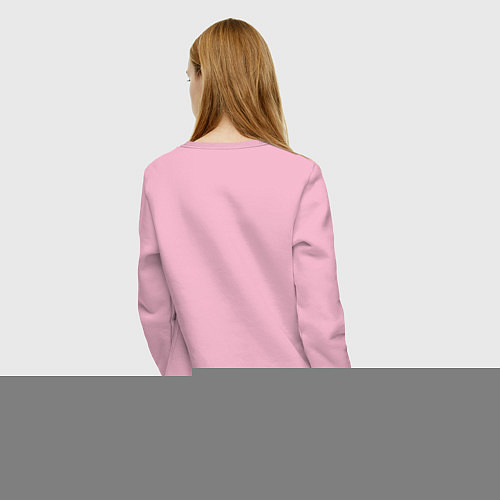 Женский свитшот СССР герб / Светло-розовый – фото 4