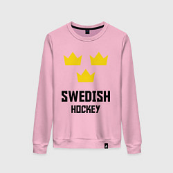 Женский свитшот Swedish Hockey
