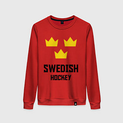 Женский свитшот Swedish Hockey