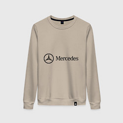 Женский свитшот Mercedes Logo