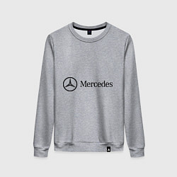 Женский свитшот Mercedes Logo