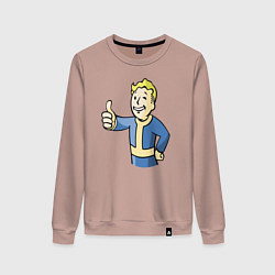 Женский свитшот Fallout vault boy