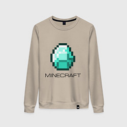 Женский свитшот Minecraft Diamond