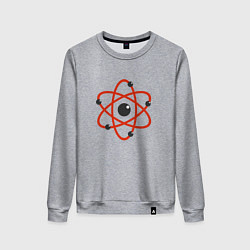 Свитшот хлопковый женский Atomic Heart: Nuclear, цвет: меланж