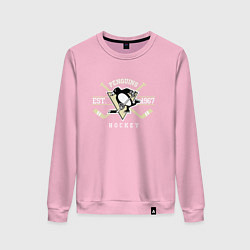 Женский свитшот Pittsburgh Penguins: Est.1967