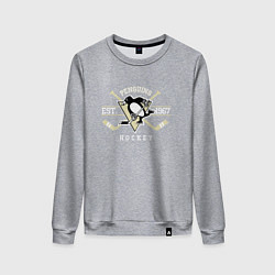 Женский свитшот Pittsburgh Penguins: Est.1967