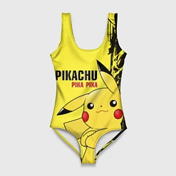 Женский купальник-боди Pikachu Pika Pika