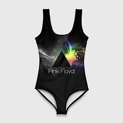 Купальник-боди 3D женский Pink Floyd Logo, цвет: 3D-принт