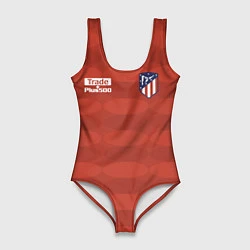 Женский купальник-боди Atletico Madrid: Red Ellipse