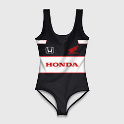 Купальник-боди 3D женский Honda Sport, цвет: 3D-принт