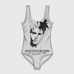 Купальник-боди 3D женский XXXTentacion RIP, цвет: 3D-принт