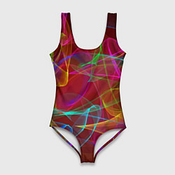 Женский купальник-боди Color neon pattern Vanguard