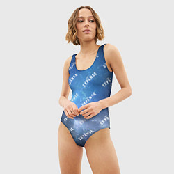 Купальник-боди 3D женский The Expanse pattern, цвет: 3D-принт — фото 2