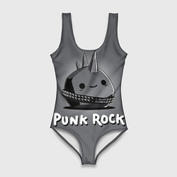 Женский купальник-боди Камень панк