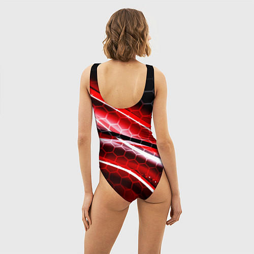 Женский купальник-боди Silent hill текстура / 3D-принт – фото 4