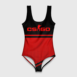 Женский купальник-боди CS GO geometry sport
