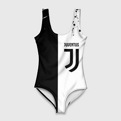Женский купальник-боди Juventus краски текстура спорт