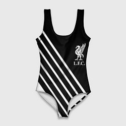 Женский купальник-боди Liverpool sport fc geometry