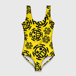 Купальник-боди 3D женский One Piece Trafalgar Law, цвет: 3D-принт