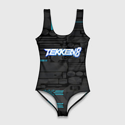 Купальник-боди 3D женский Tekken namco game, цвет: 3D-принт